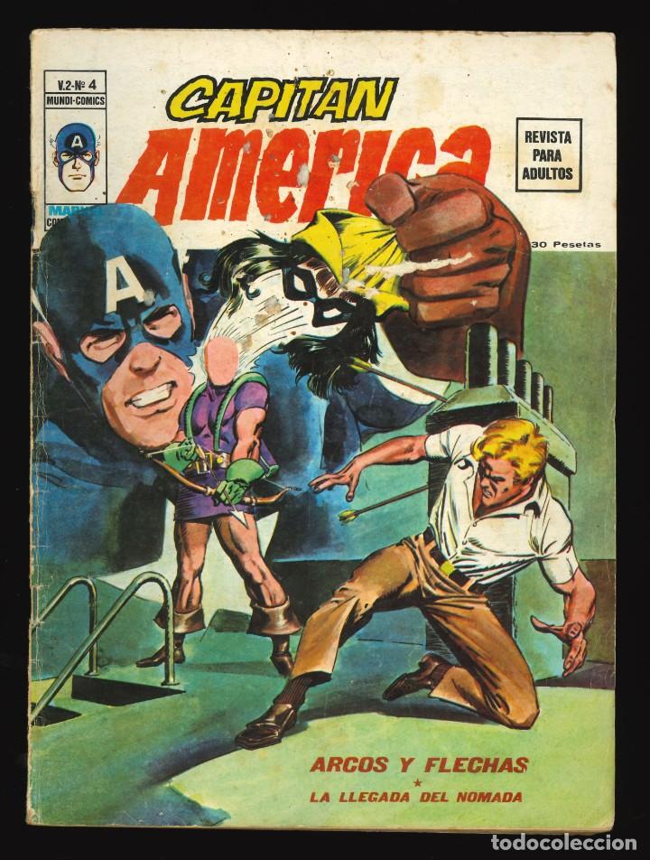 C&oacute;mics: CAPIT&Aacute;N AM&Eacute;RICA (V. 2) - V&Eacute;RTICE / COLECCI&Oacute;N COMPLETA (5 N&Uacute;MEROS) - Foto 6