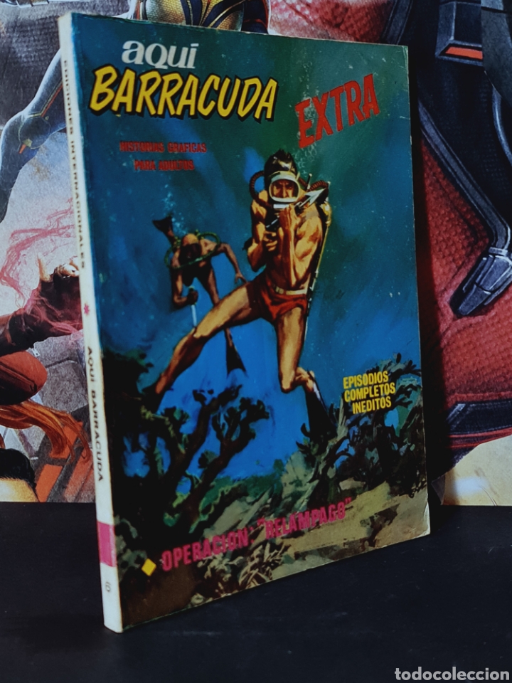 C&oacute;mics: EXCELENTE ESTADO AQUI BARRACUDA 6 TACO COMICS EDICIONES INTERNACIONALES VERTICE - Foto 1