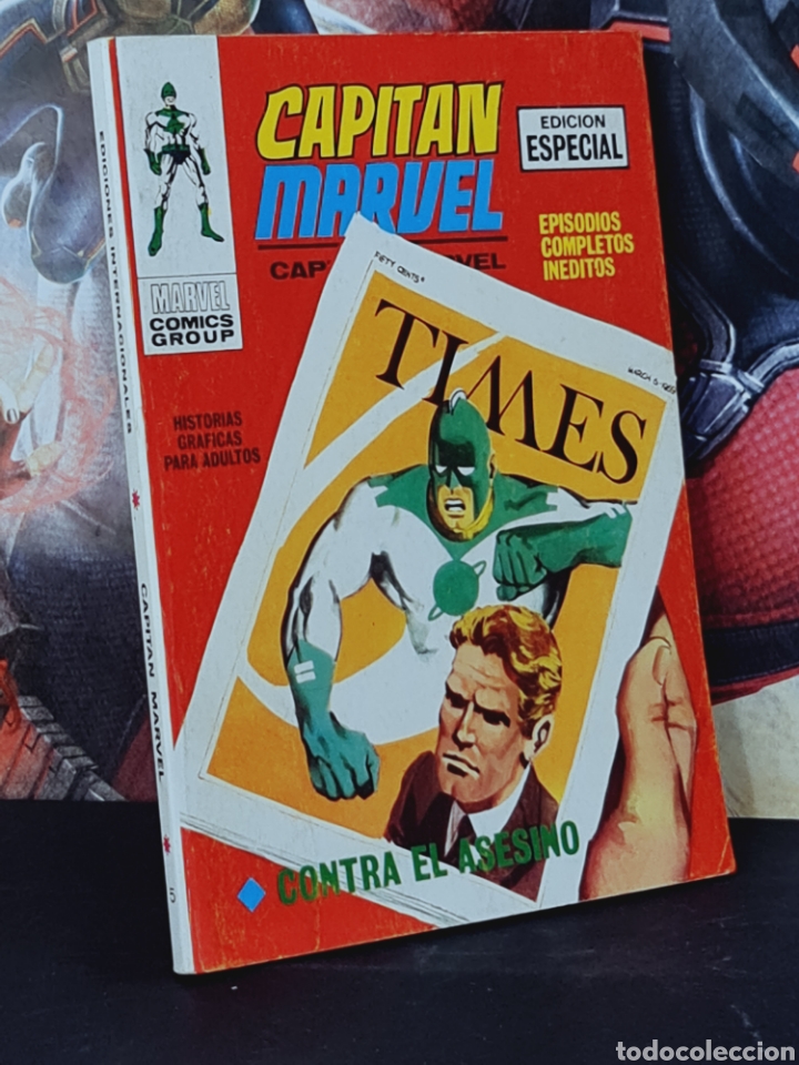 C&oacute;mics: EXCELENTE ESTADO CAPITAN MARVEL 5 TACO COMICS EDICIONES INTERNACIONALES VERTICE - Foto 1