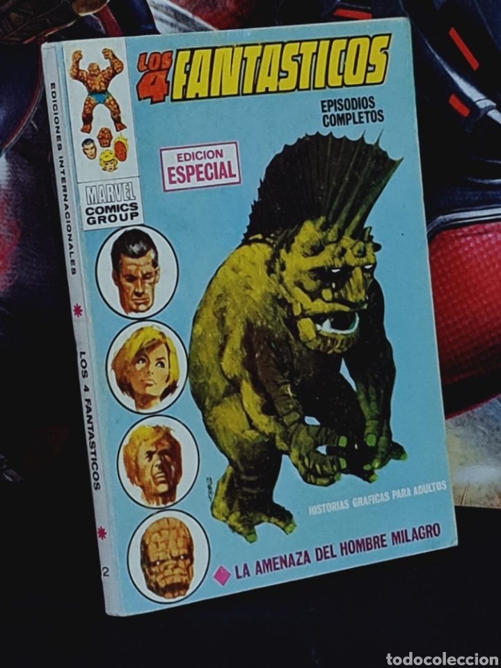 C&oacute;mics: EXCELENTE ESTADO LOS 4 FANTASTICOS 2 TACO EDICIONES INTERNACIONALES VERTICE - Foto 1