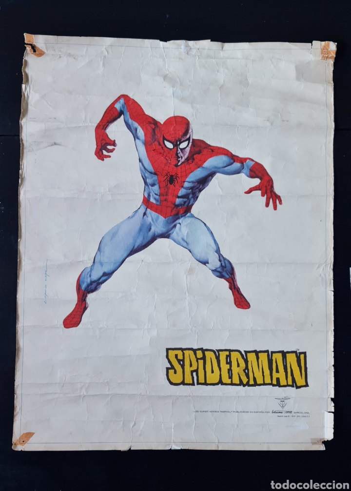 C&oacute;mics: POSTER SPIDERMAN NORMAL ESTADO EDICIONES VERTICE SPIDER-MAN ORIGINAL - Foto 1