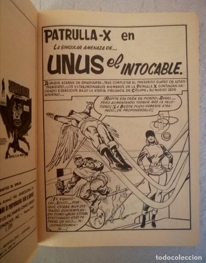Cómics: PATRULLA X Nº 4 - UNUS EL INTOCABLE (TACO) VERTICE 1974 - Foto 4 - 301190873