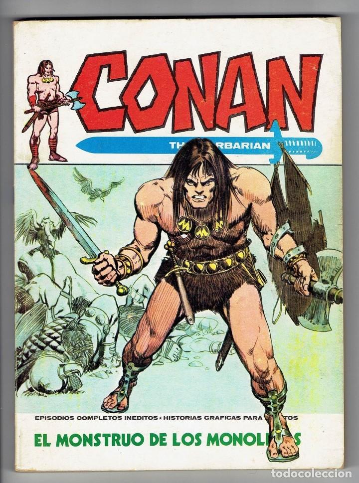 C&oacute;mics: CONAN 11 - EL MONSTRUO DE LOS MONOLITOS - VERTICE 1973 (TACO) - Foto 1