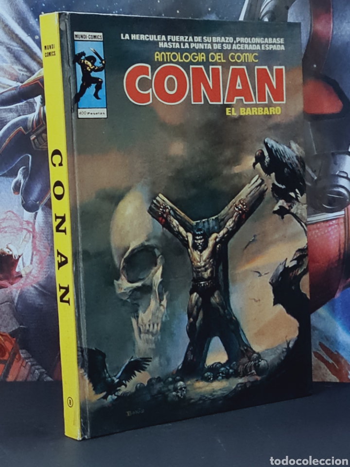 C&oacute;mics: BASTANTE NUEVO CONAN 8 ANTOLOG&Iacute;A DEL COMIC EDICIONES VERTICE - Foto 1