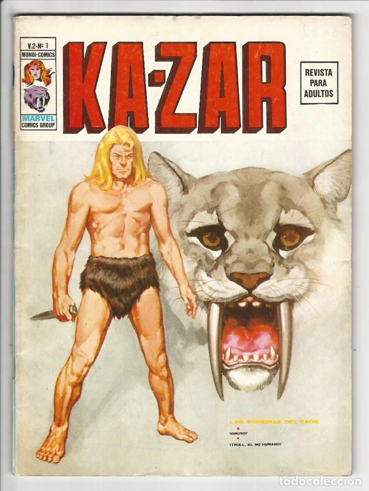 C&oacute;mics: V&eacute;rtice. Kazar. Ka Zar Vol2. 1 - Foto 1