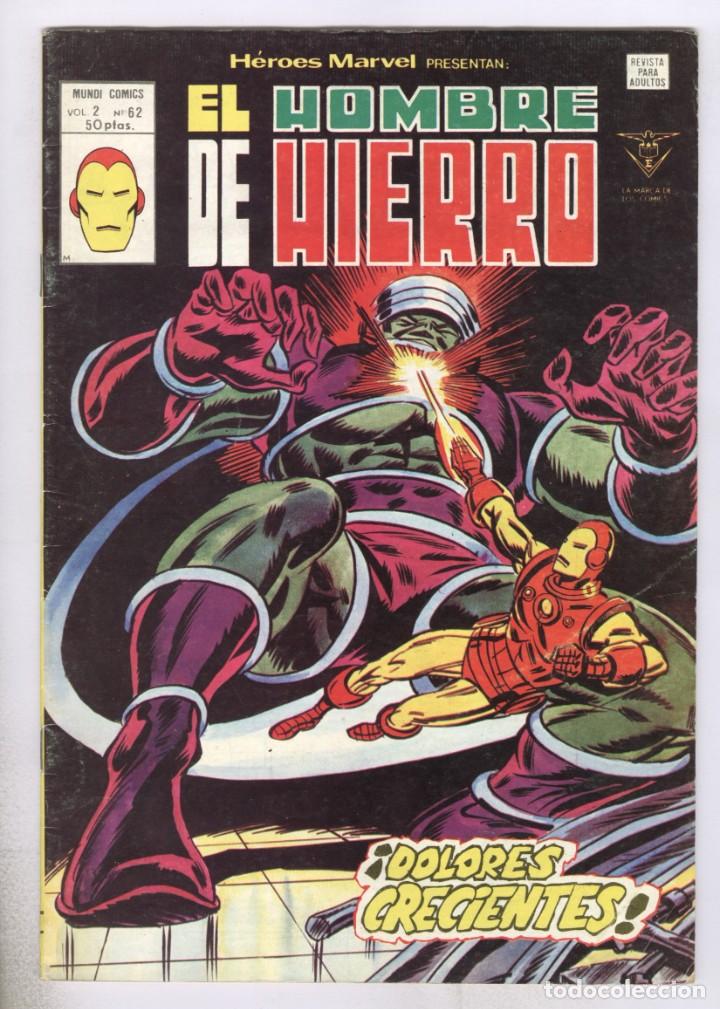 C&oacute;mics: V&eacute;rtice. Heroes marvel Vol2. 62. - Foto 1
