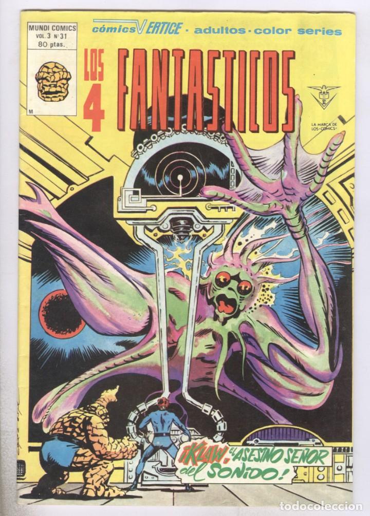 C&oacute;mics: V&eacute;rtice. Los 4 fantasticos Vol3. 31. - Foto 1