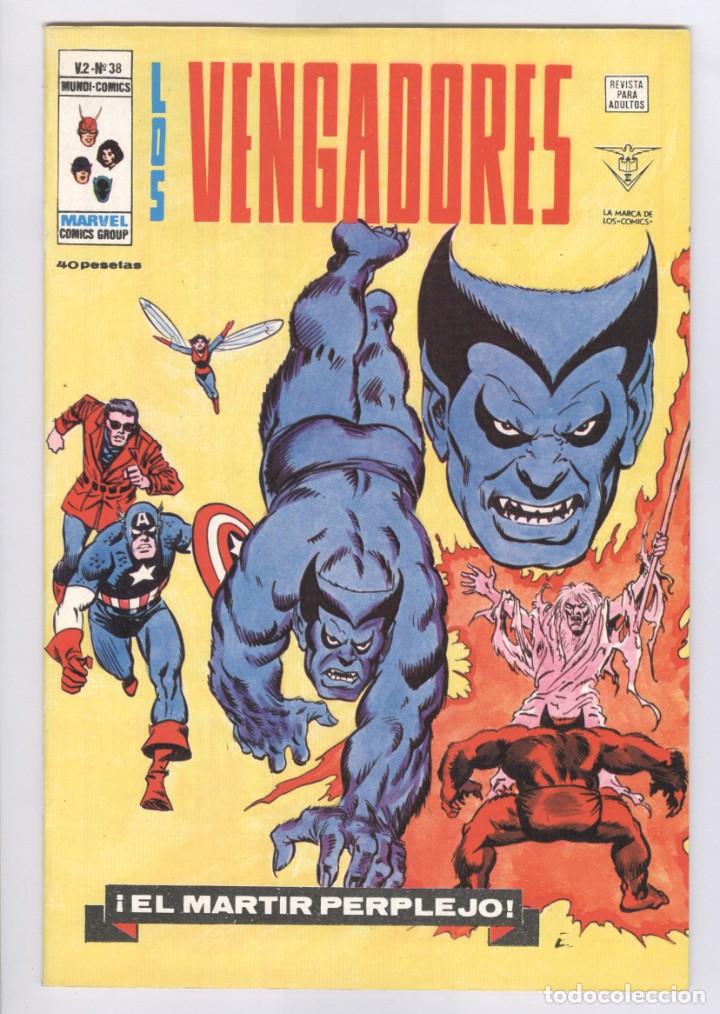 C&oacute;mics: V&eacute;rtice. Los vengadores Vol2. 38. - Foto 1