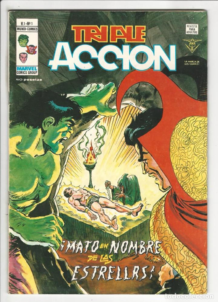 C&oacute;mics: V&eacute;rtice. Volumen 1. Triple acci&oacute;n. 1 - Foto 1