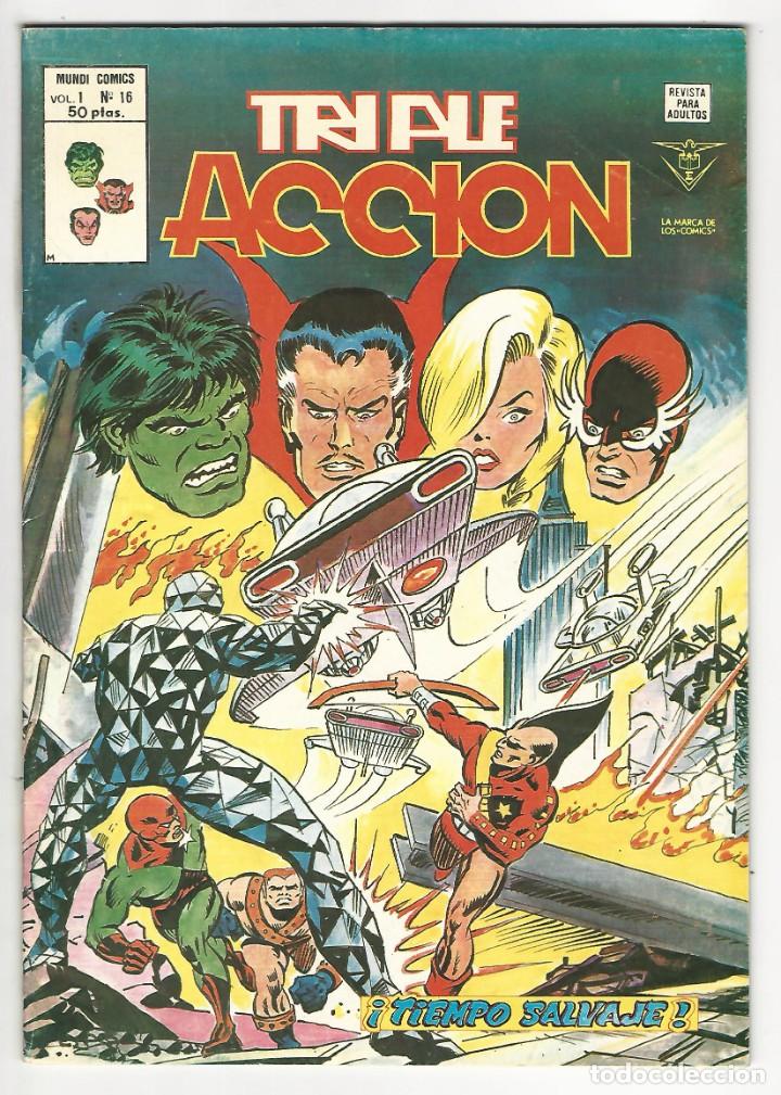 C&oacute;mics: V&eacute;rtice. Volumen 1. Triple acci&oacute;n. 16 - Foto 1