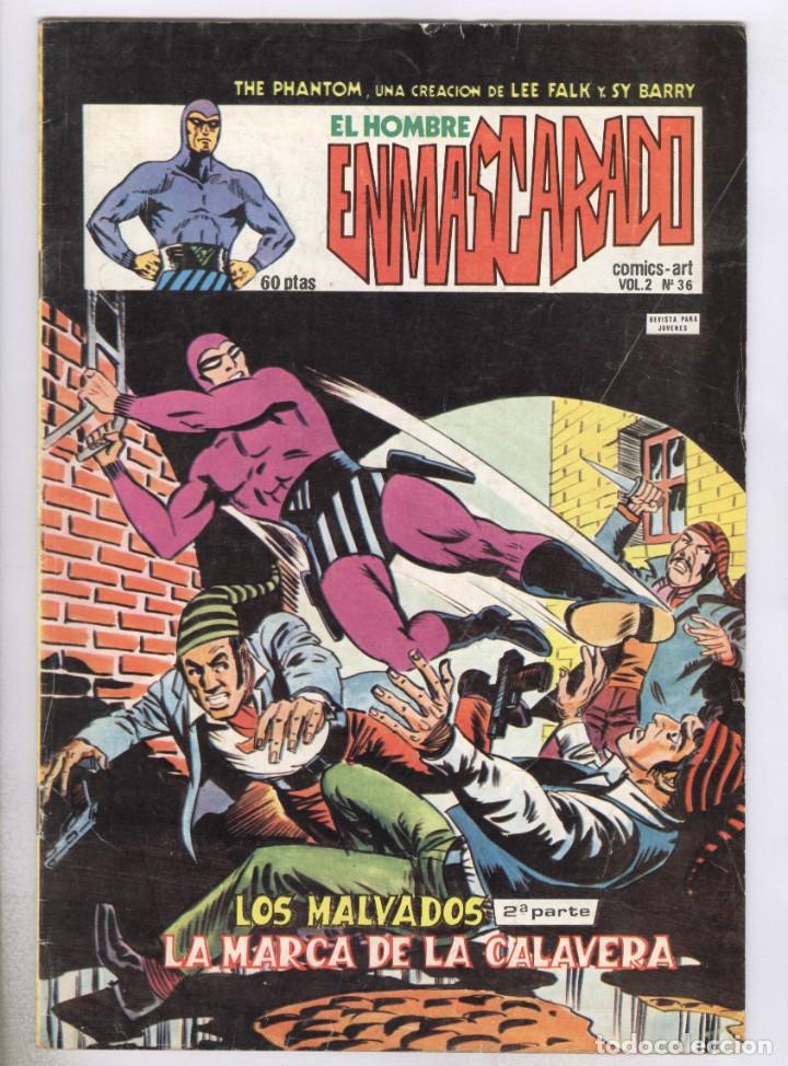 C&oacute;mics: V&eacute;rtice. Vol 2. El hombre enmascarado. 36. - Foto 1