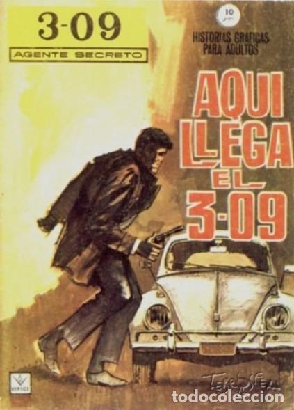 3-09 AGENTE SECRETO-VERTICE-GRAPA PEQUEÑA- Nº 1 -AQUÍ LLEGA EL 3-09-1966-DIFÍCIL-REGULAR-LEA-5902 (Tebeos y Comics - Vértice - Fleetway)