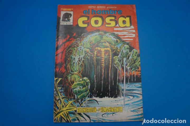C&oacute;mics: COMIC DE EL HOMBRE COSA N&ordm; 3 A&Ntilde;O 1981 DE EDICIONES VERTICE - Foto 1