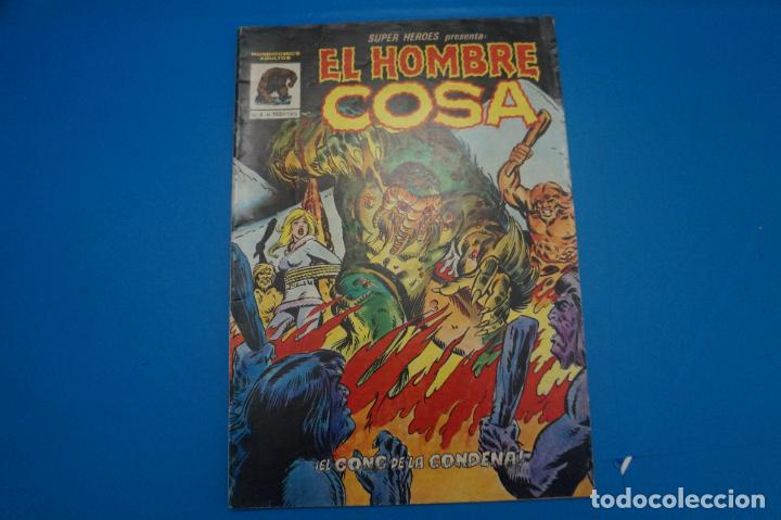 C&oacute;mics: COMIC DE EL HOMBRE COSA N&ordm; 4 A&Ntilde;O 1981 DE EDICIONES VERTICE - Foto 1