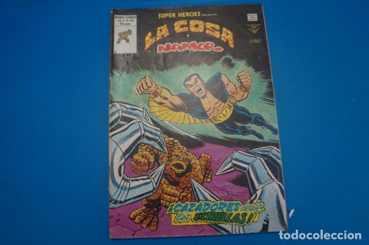C&oacute;mics: COMIC DE LA COSA Y NAMOR N&ordm; 134 A&Ntilde;O 1978 DE EDICIONES VERTICE - Foto 1