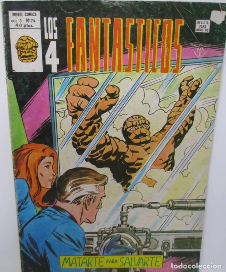 Comics: Los 4 Fant&aacute;sticos N&ordm; 24, Vol. 3, V&eacute;rtice 1978