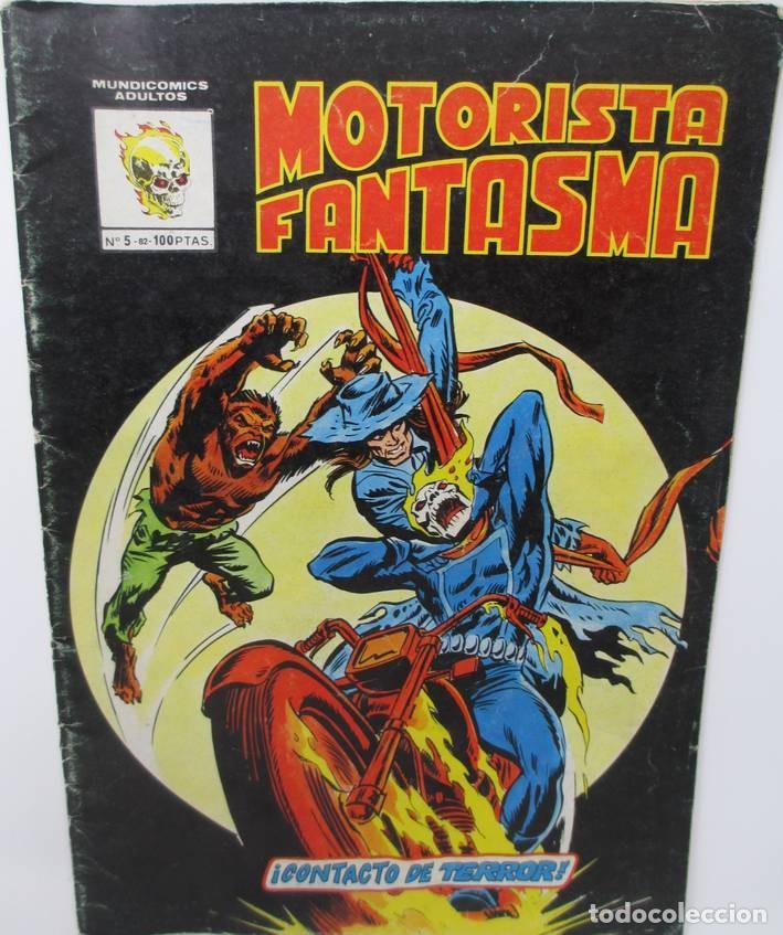 Comics: Motorista Fantasma N&ordm; 5, V&eacute;rtice 1981