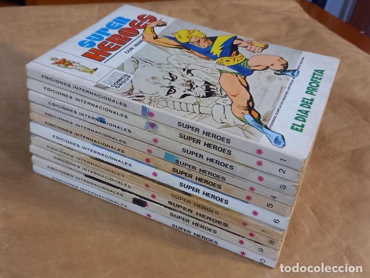 C&oacute;mics: SUPER H&Eacute;ROES (V-1) - V&Eacute;RTICE / COMPLETA (10 N&Uacute;MEROS) - Foto 1