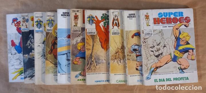C&oacute;mics: SUPER H&Eacute;ROES (V-1) - V&Eacute;RTICE / COMPLETA (10 N&Uacute;MEROS) - Foto 2
