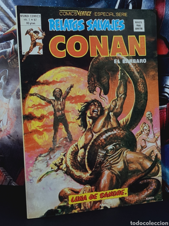 C&oacute;mics: EXCELENTE ESTADO RELATOS SALVAJES 82 CONAN COMICS EDICIONES VERTICE - Foto 1