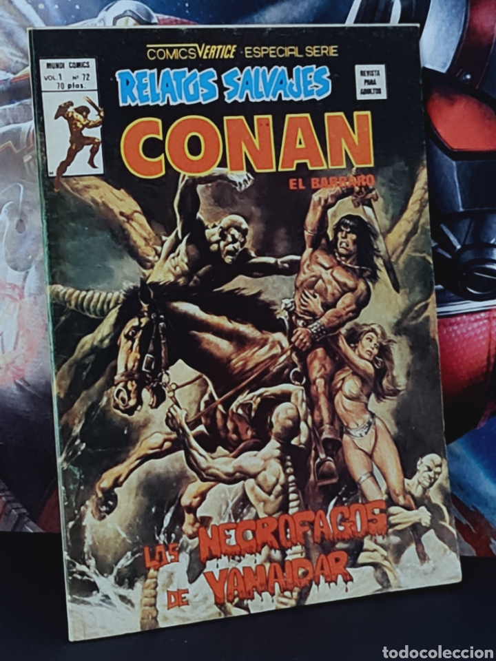 C&oacute;mics: EXCELENTE ESTADO RELATOS SALVAJES 72 CONAN COMICS EDICIONES VERTICE - Foto 1