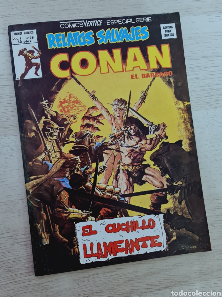 C&oacute;mics: EXCELENTE ESTADO RELATOS SALVAJES 69 CONAN COMICS EDICIONES VERTICE - Foto 1