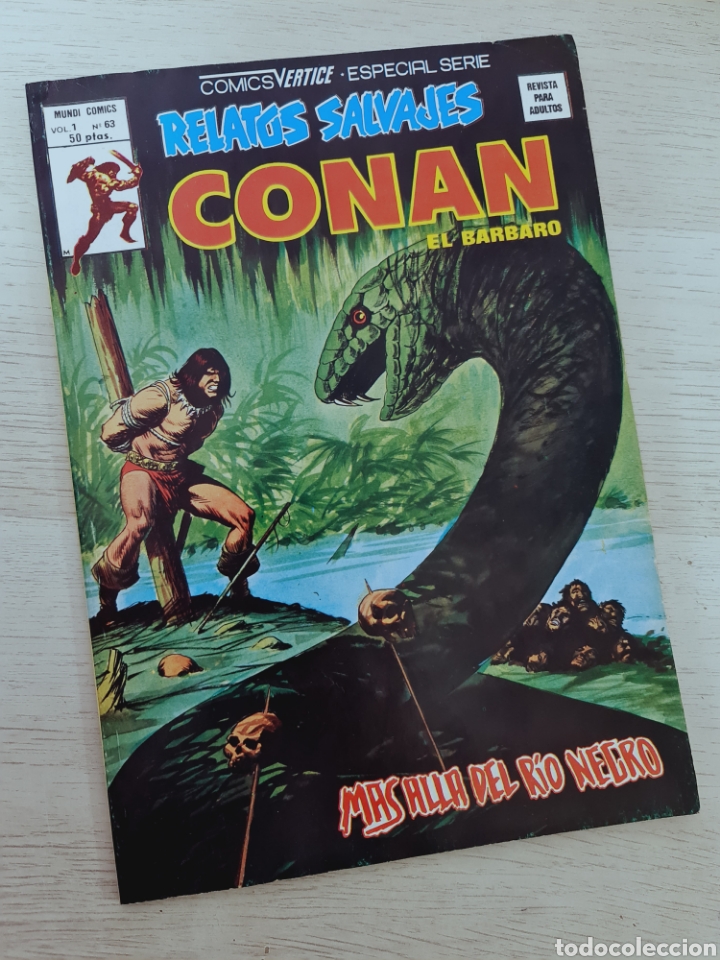 C&oacute;mics: EXCELENTE ESTADO RELATOS SALVAJES 63 CONAN COMICS EDICIONES VERTICE - Foto 1