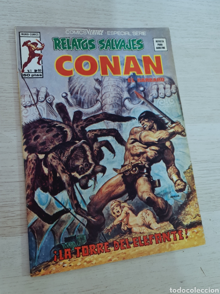 C&oacute;mics: EXCELENTE ESTADO RELATOS SALVAJES 60 CONAN COMICS EDICIONES VERTICE - Foto 1
