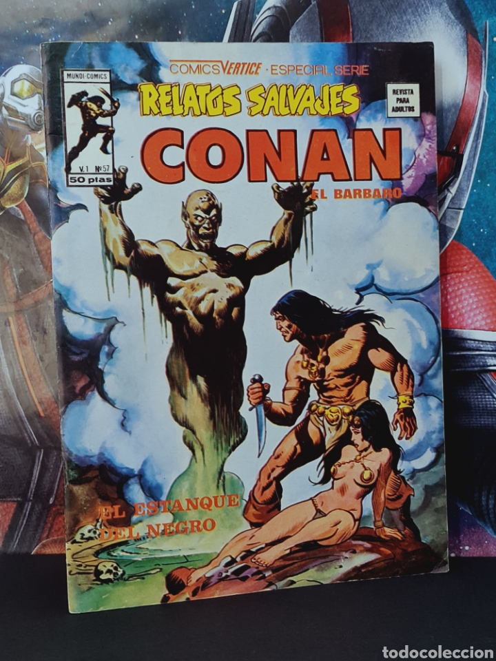 C&oacute;mics: EXCELENTE ESTADO RELATOS SALVAJES 57 CONAN COMICS EDICIONES VERTICE - Foto 1