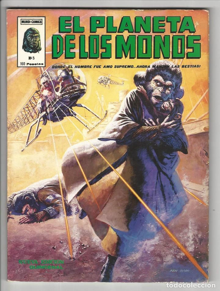 C&oacute;mics: V&eacute;rtice. El planeta de los monos. 5. Tapa r&uacute;stica. - Foto 1