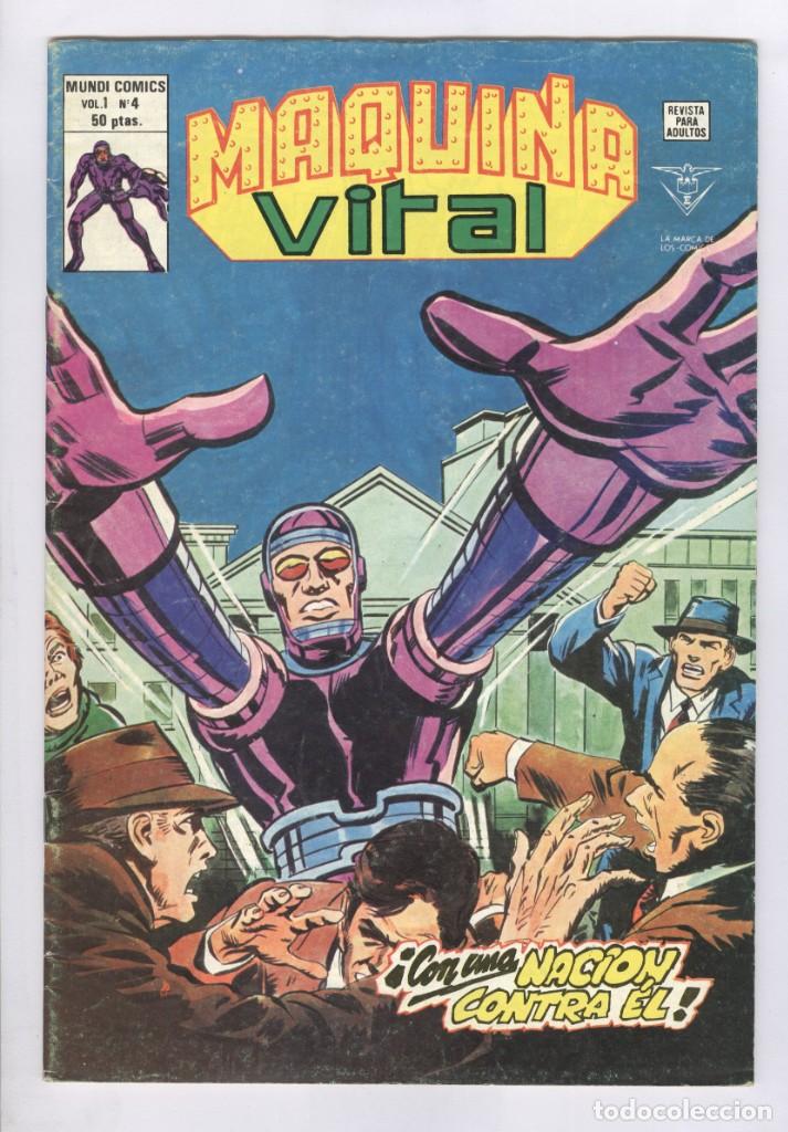 C&oacute;mics: V&eacute;rtice. Maquina vital Vol1. 4. - Foto 1