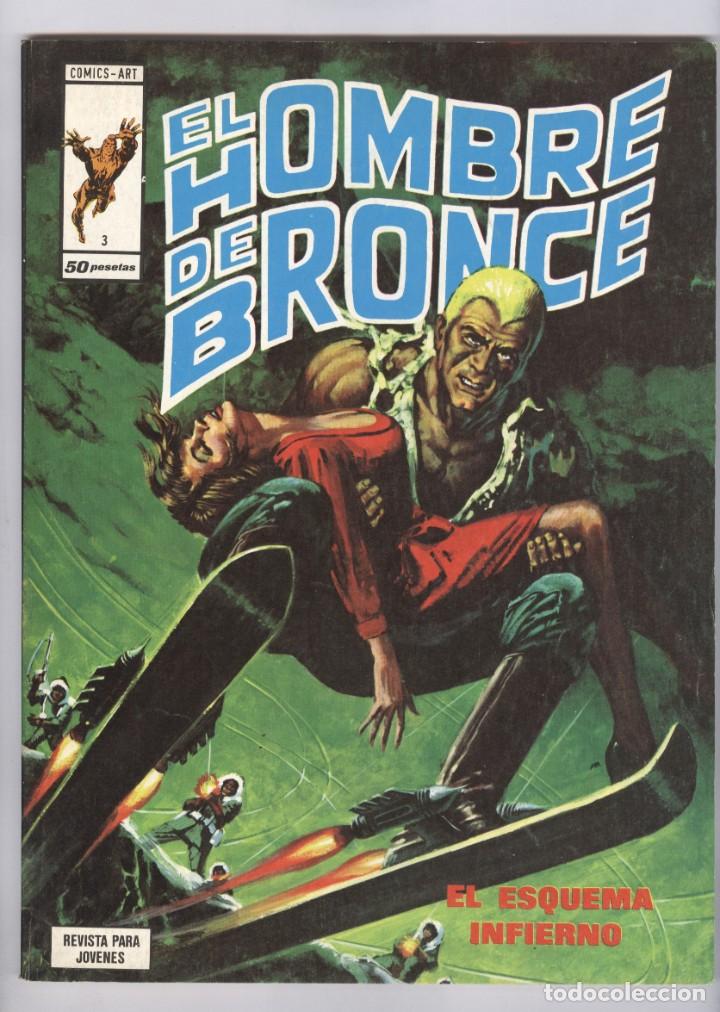 C&oacute;mics: V&eacute;rtice. El hombre de bronce. 3. - Foto 1