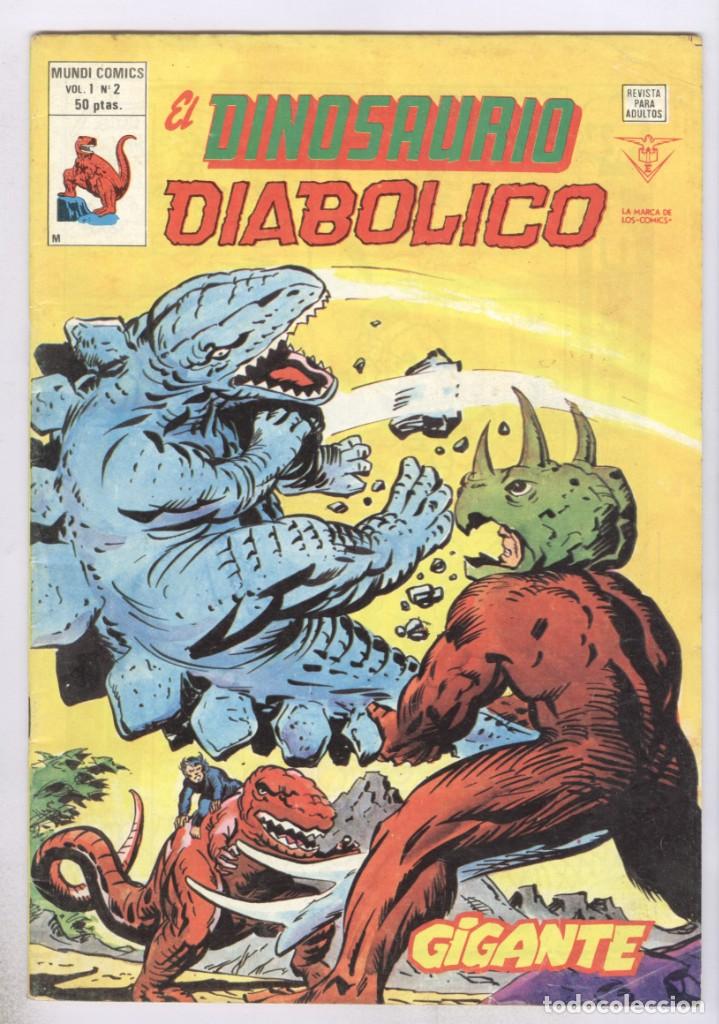 C&oacute;mics: V&eacute;rtice. Vol 1. El dinosaurio diab&oacute;lico. 2. - Foto 1