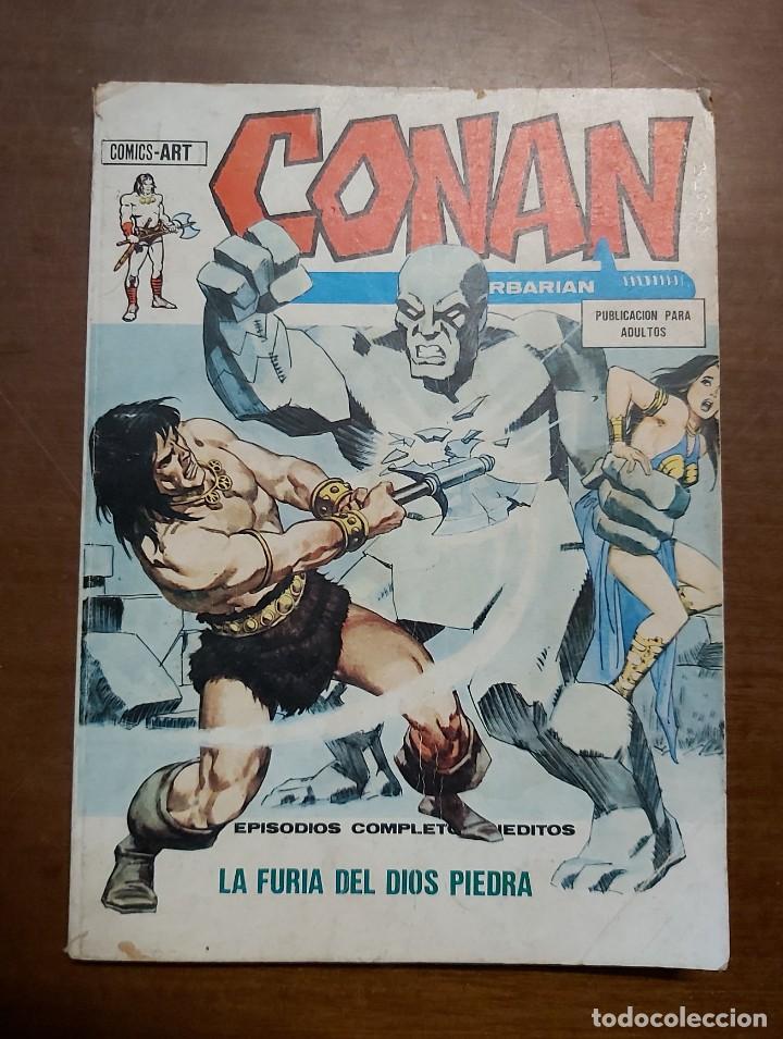 C&oacute;mics: Tebeo / c&oacute;mic Conan n&ordm; 18, La furia del dios piedra - Foto 1