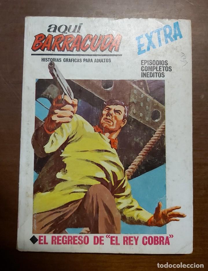 C&oacute;mics: Tebeo / c&oacute;mic Aqu&iacute; Barracuda, extra, El regreso de El rey cobra - Foto 1