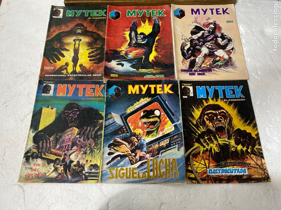 C&oacute;mics: MYTEK EL PODEROSO LOTE DE 6 COMICS - Foto 1