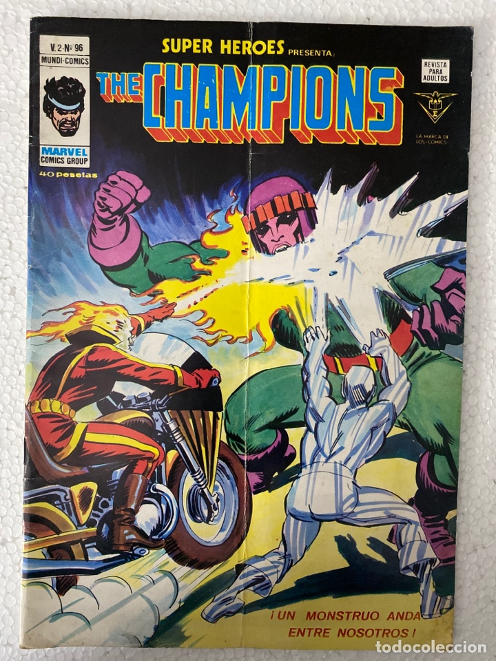 C&oacute;mics: S&Uacute;PER H&Eacute;ROES #96 Vol2 - The Champions - V&Eacute;RTICE - Foto 1