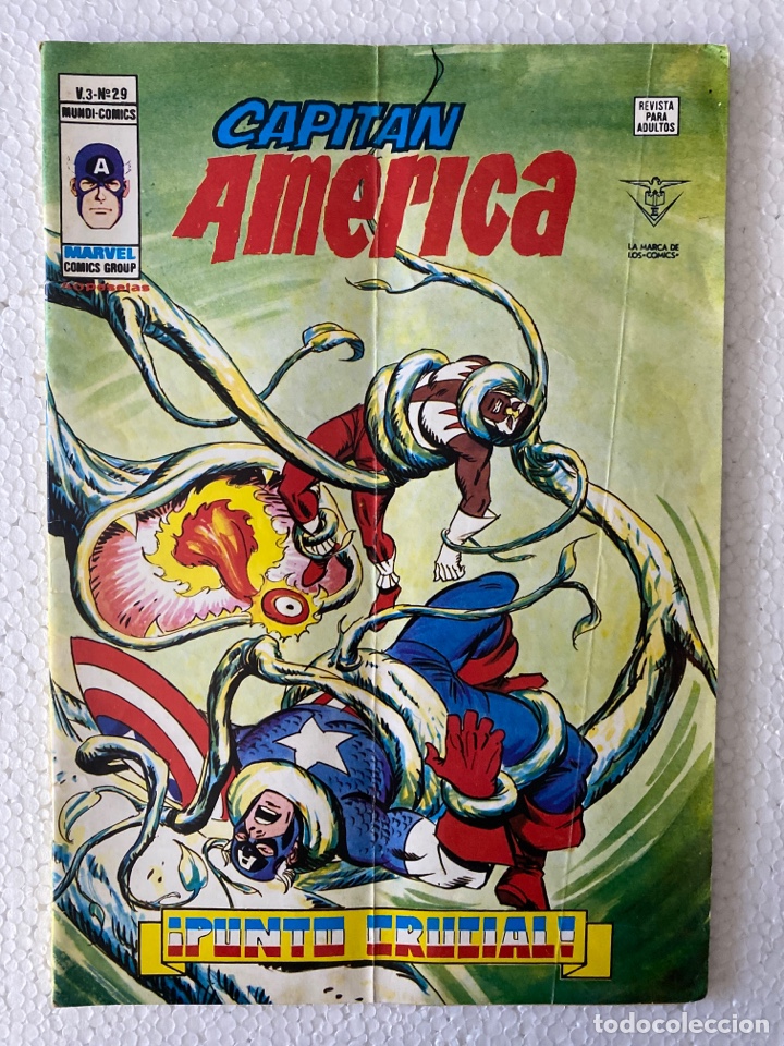 C&oacute;mics: CAPIT&Aacute;N AM&Eacute;RICA #29 Vol3 - V&Eacute;RTICE - Foto 1