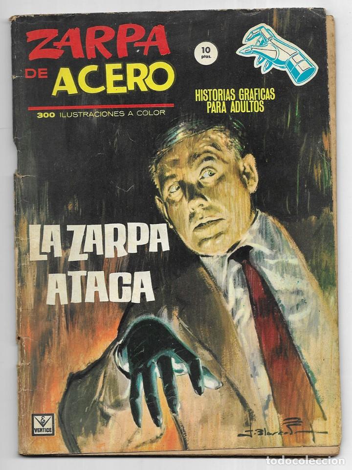 C&oacute;mics: Zarpa de Acero . La Zarpa Ataca. N&ordm; 4 Ediciones Vertice 1965 - Foto 1