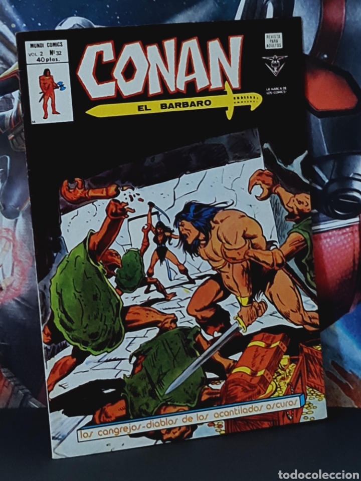 C&oacute;mics: DE KIOSCO CONAN 32 VOL II MUNDI COMICS VERTICE - Foto 1