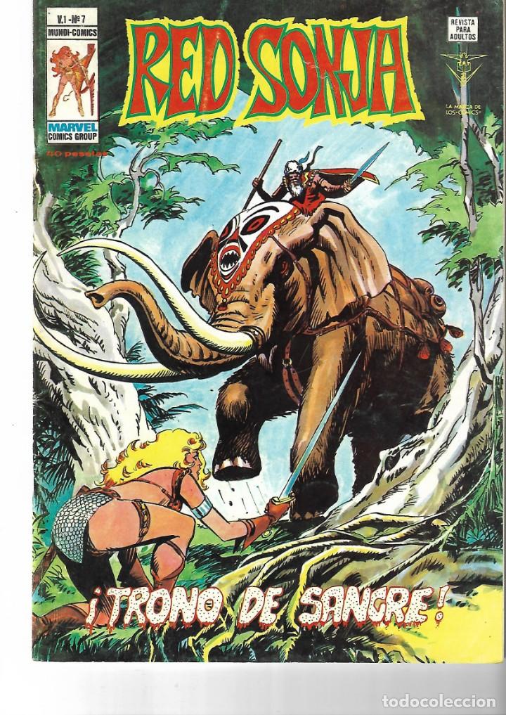 C&oacute;mics: RED SONJA -trono de sangre-v1n&ordm;7 - Foto 1