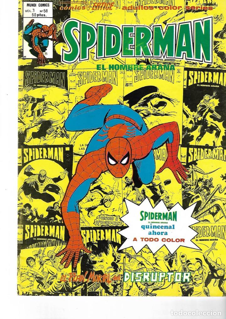 C&oacute;mics: SPIDERMAN-el plan mortal del disruptor-v3n&ordm;58 - Foto 1
