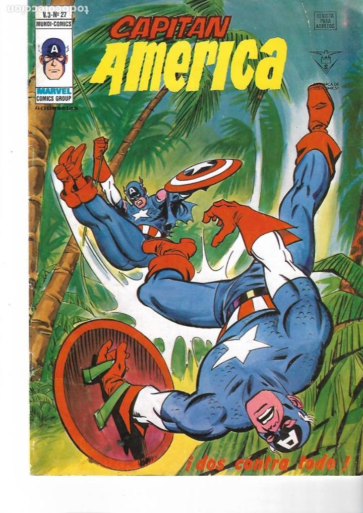 C&oacute;mics: CAPITAN AMERICA-dos contra todo-v3n&ordm;27 - Foto 1