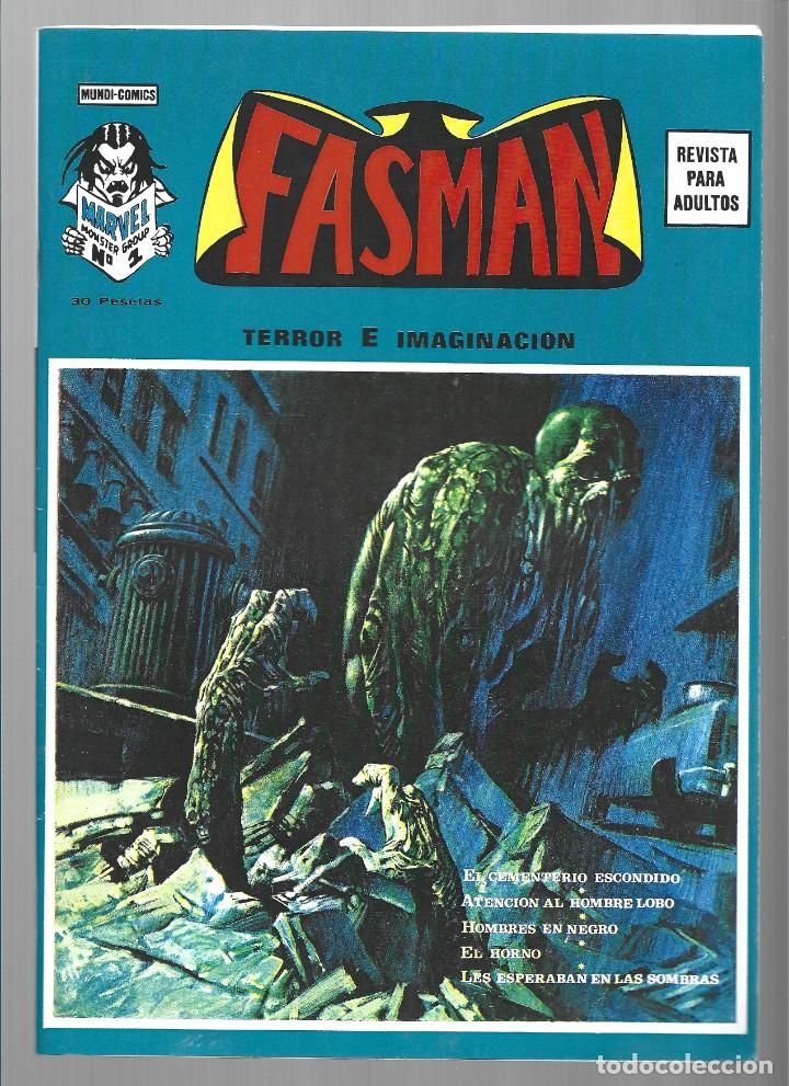 C&oacute;mics: Fasman 1, 1974, Vertice, facsimil impecable - Foto 1