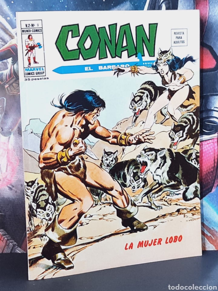 C&oacute;mics: DE KIOSCO CONAN 9 VOL II MUNDI COMICS VERTICE - Foto 1