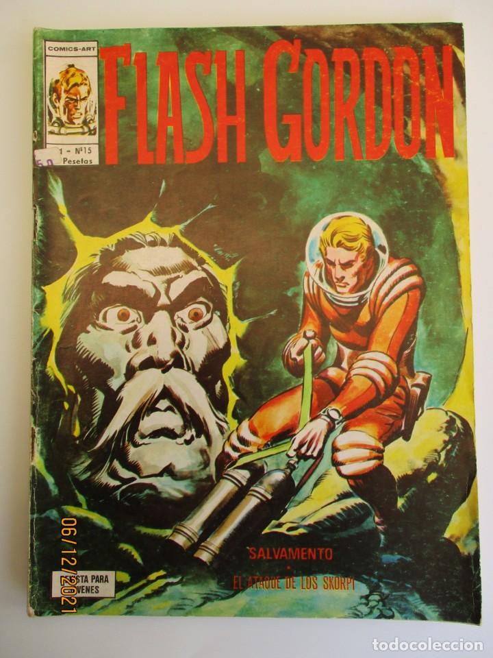 C&oacute;mics: FLASH GORDON (1974, VERTICE) -V.1- 15 &middot; 1975 &middot; FLASH GORDON - Foto 1