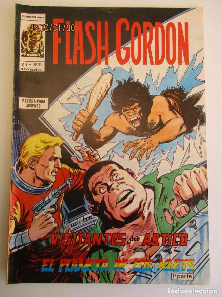 C&oacute;mics: FLASH GORDON (1974, VERTICE) -V.1- 34 &middot; 1975 &middot; FLASH GORDON - Foto 1