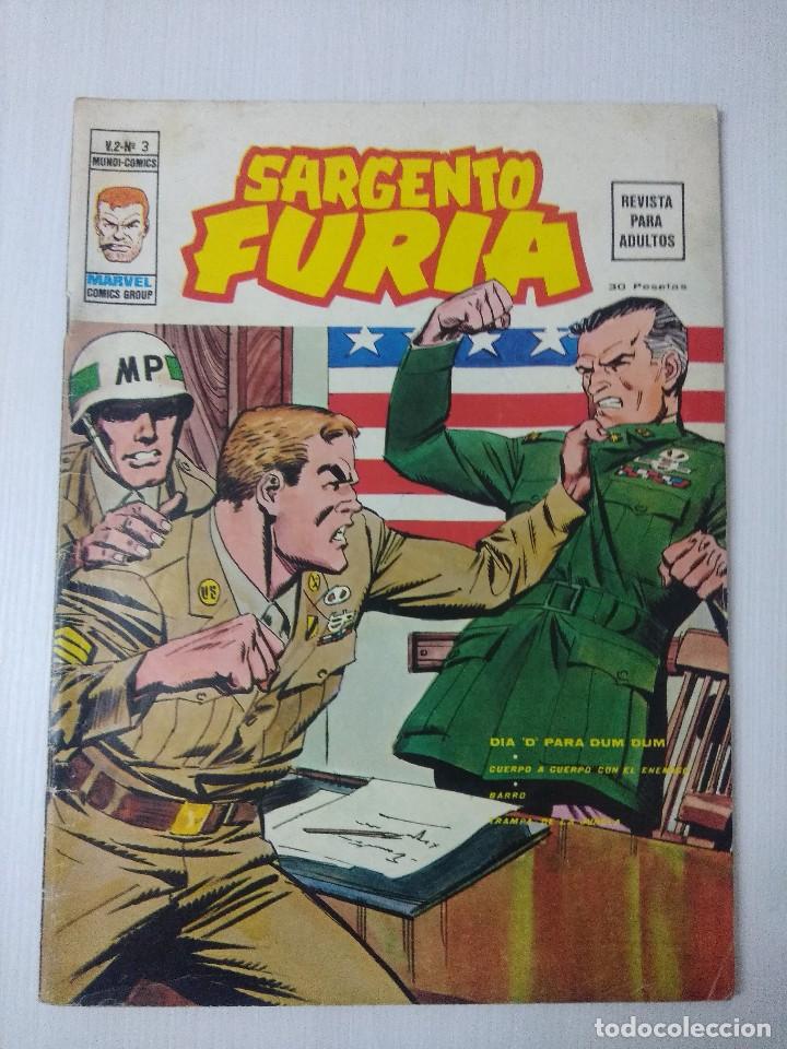 C&oacute;mics: SARGENTO FURIA V 2-N&ordm; 3 VERTICE. - Foto 1