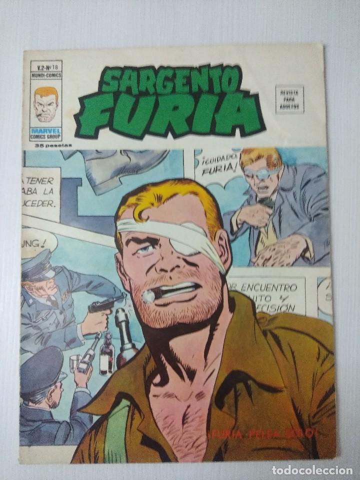 C&oacute;mics: SARGENTO FURIA V 2-N&ordm; 18 VERTICE. - Foto 1