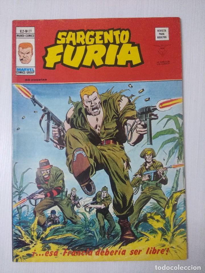 C&oacute;mics: SARGENTO FURIA V 2-N&ordm; 29 VERTICE. - Foto 1